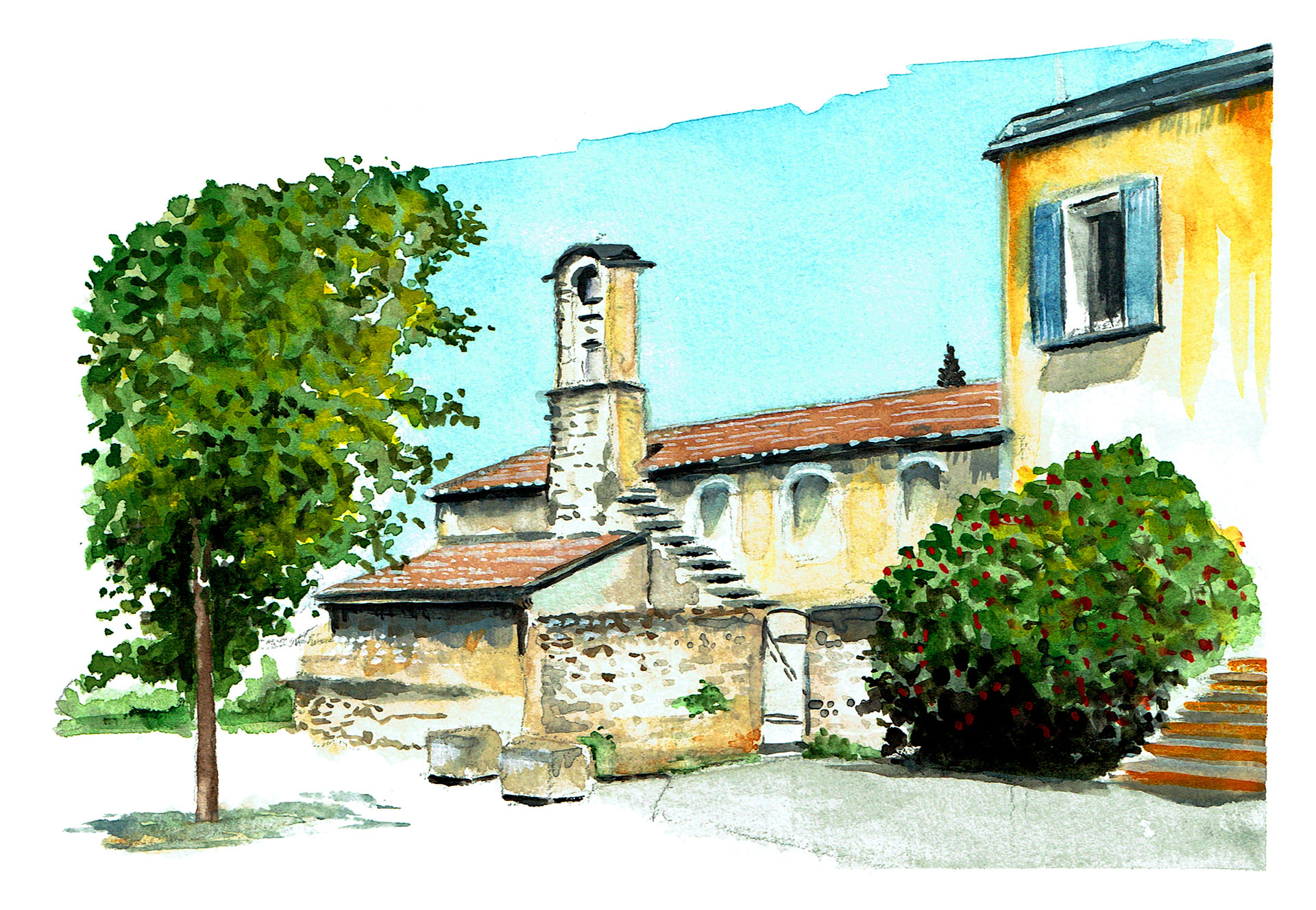 Chapel in Mazan, Vaucluse, France